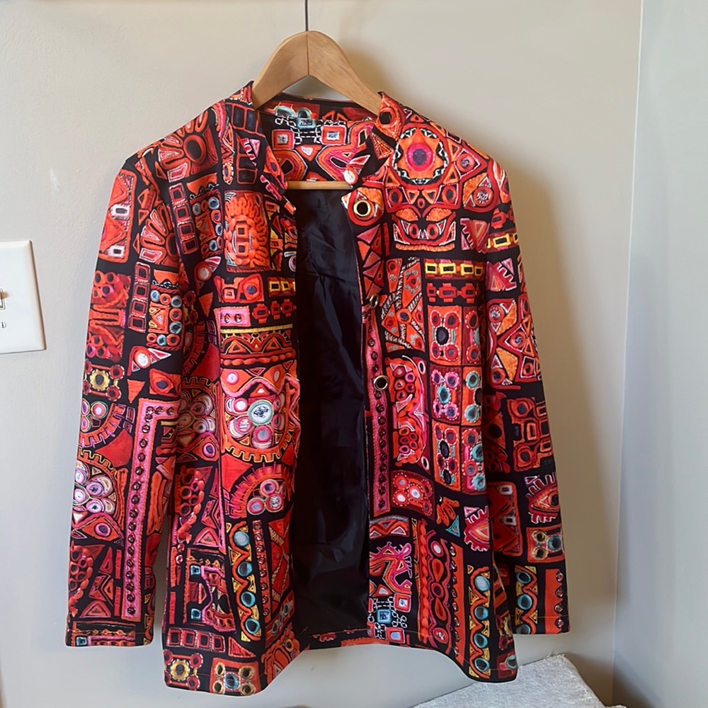 Indian style rich color jacket